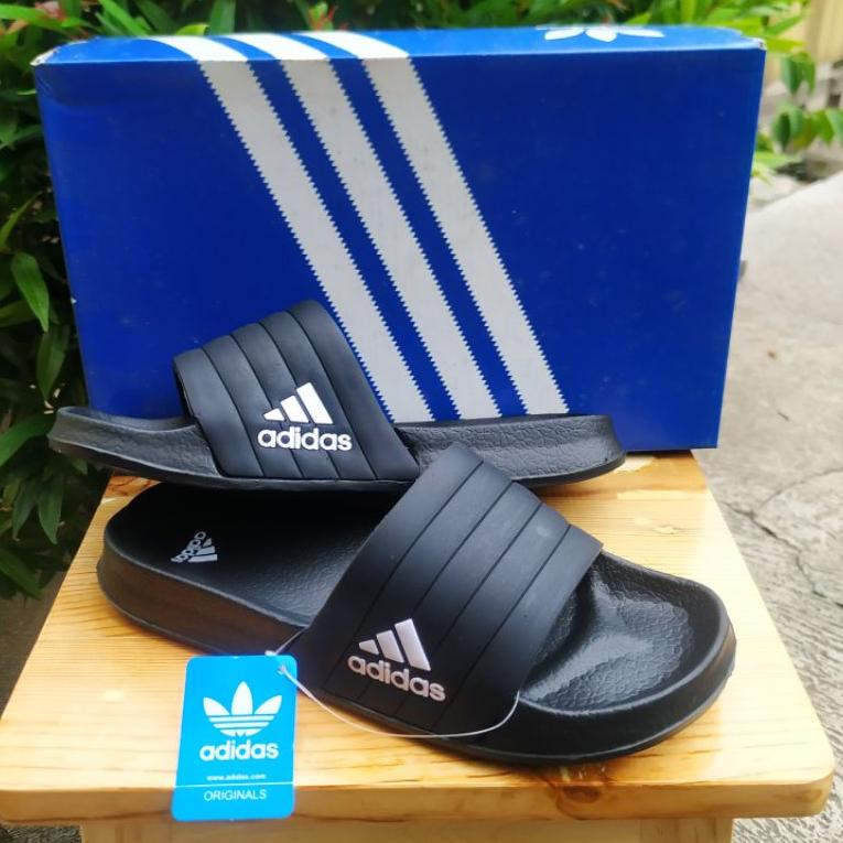 Ready✹ sandal slide adidas adilete premium import sandal slide adidas karet tfr V42 ✴