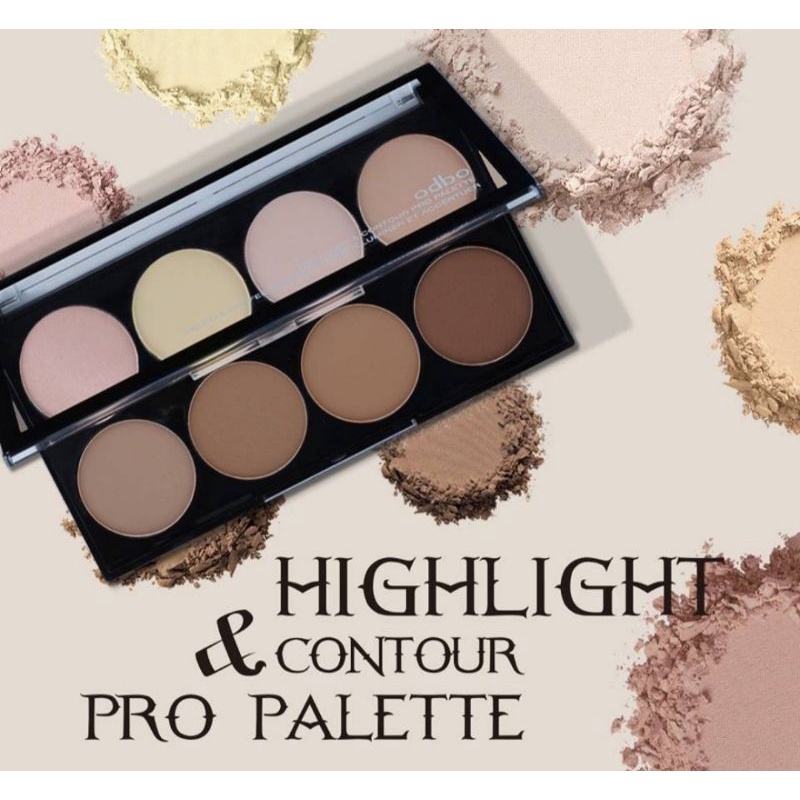 ODBO Highlight And Contour Palette