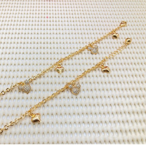 Gelang Tangan Titanium Gelang Rantai Gelang Wanita Gelang Tangan Wanita Gelang Tangan Wanita GR001