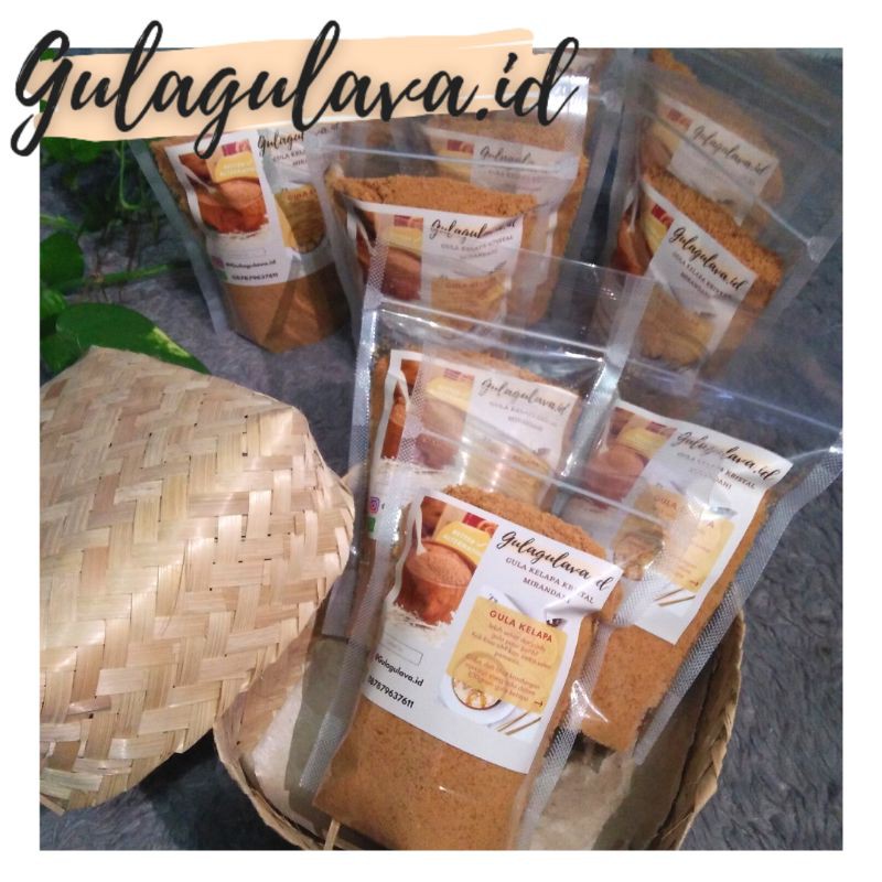 

250 gram / 500 gram GULA SEMUT / GULA KRISTAL / GULA KELAPA / GULA MERAH / GULA JAWA / GULA BOBA