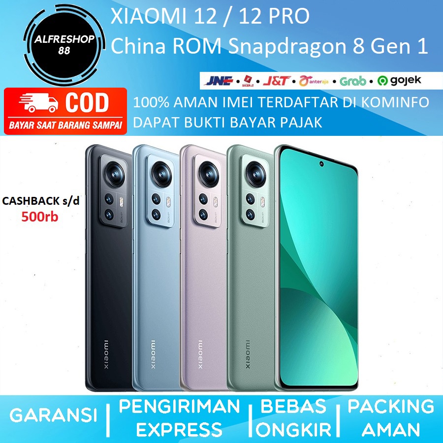 Xiaomi 12 Pro 5G 12GB 8GB 128GB 256GB China ROM Snapdragon 8 Gen 1