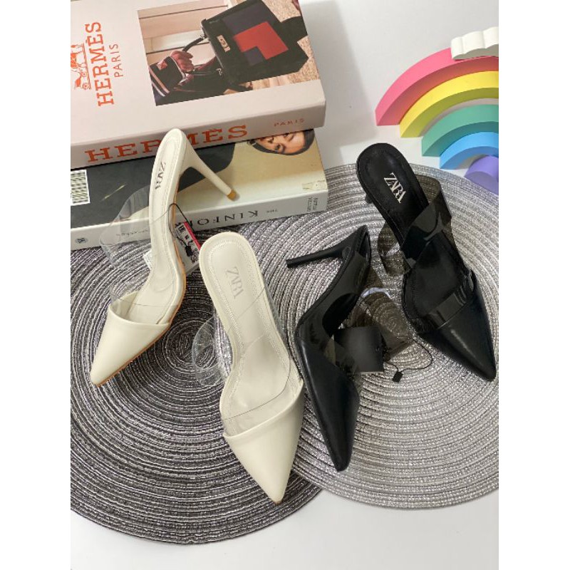 Zara Vinyl Mules ZS009