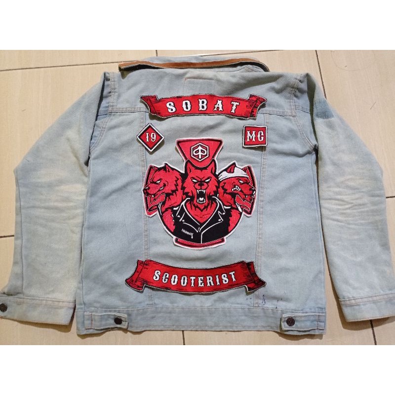 [SATUAN] EMBLEM PATCH BORDIR CUSTOM