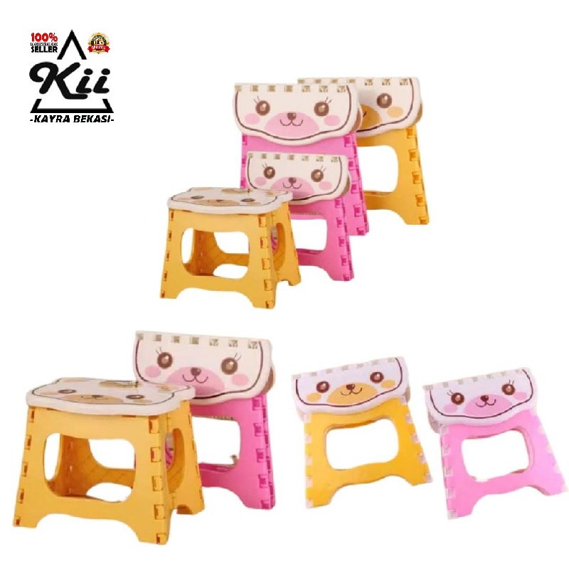 Kursi Lipat Karakter - Kursi Anak Portable - Kursi Lipat Anak Karakter