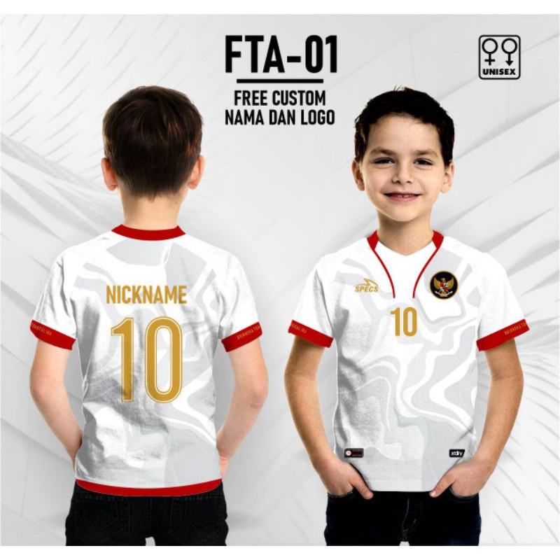 Kaos Jersey Futsal Anak Jersey Olahraga Anak Baju Futsal Anak Custom Nama