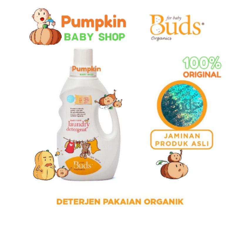 Buds Organics Baby Safe Laundry Detergent 1000ml