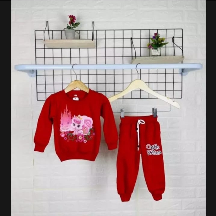 FREE ONGKIR COD SETELAN BAJU ANAK/SETELAN KUDA PONI ANAK 0-8 TH/SETELAN TRAINING ANAK/BAJU ANAK CEWE