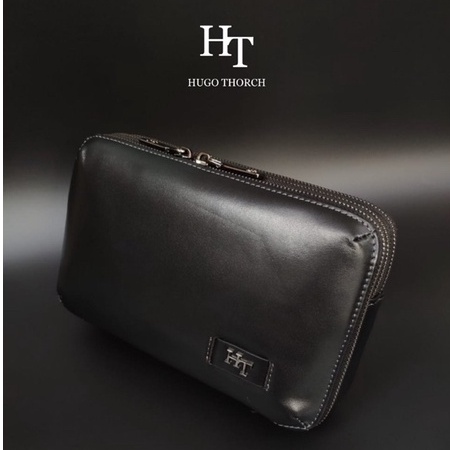Jual Hugo Thorch - Handbag Pria Kulit - Classic | Shopee Indonesia