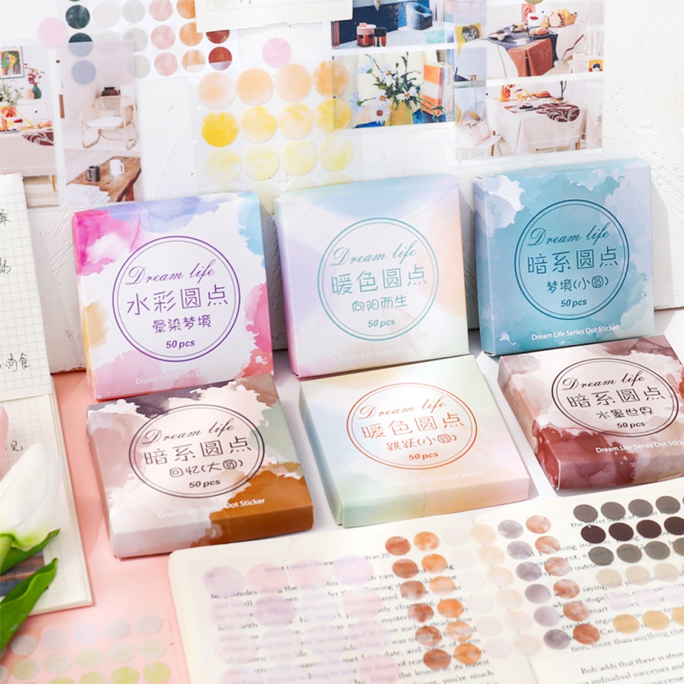 

Dream Life Dot Stickers Box Set
