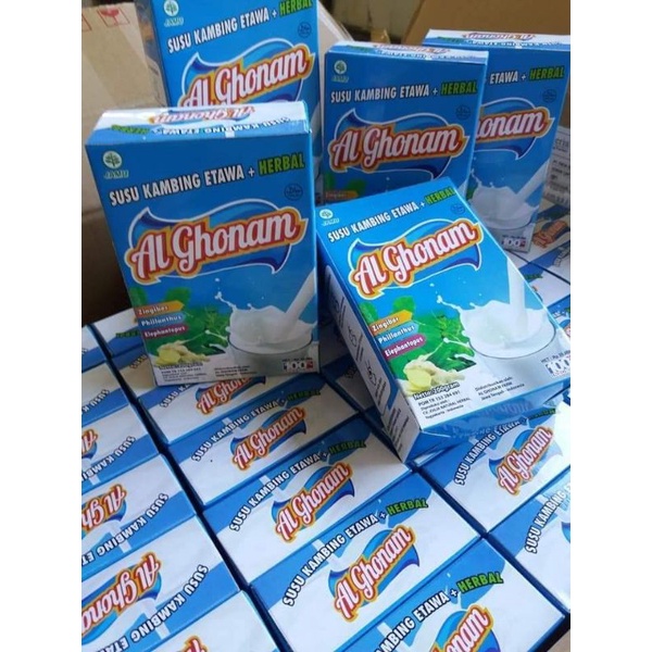 ALGHONAM SUSU KAMBING ETAWA 200gr Kemasan Baru BPOM