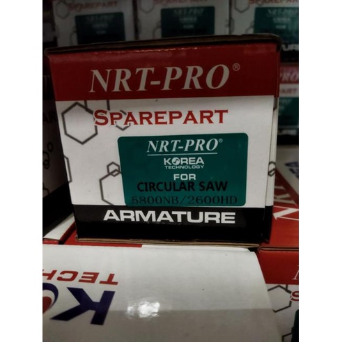 ARMATURE MESIN GERGAJI KAYU / CIRCULLAR SAW 5800 ANGKER SERKEL ANGKER GERGAJI ANGKER CIRCULLAR