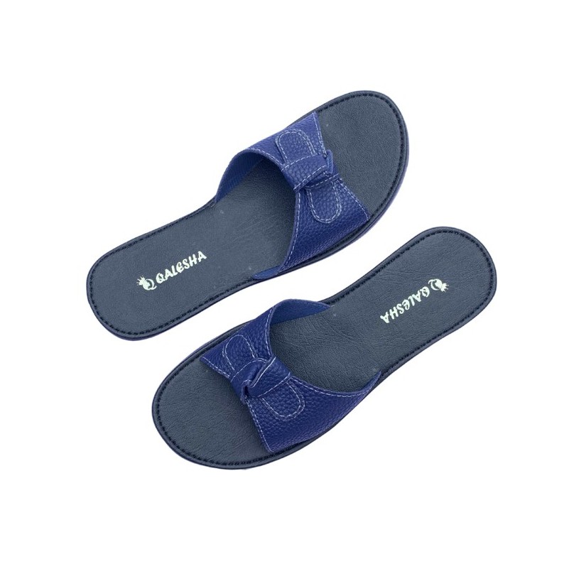 Insyira - Sandal Wanita Elfrida / Sandal Papirut Wanita Non Slip Alas Hitam / Sandal Wanita Slop Pita Tengah