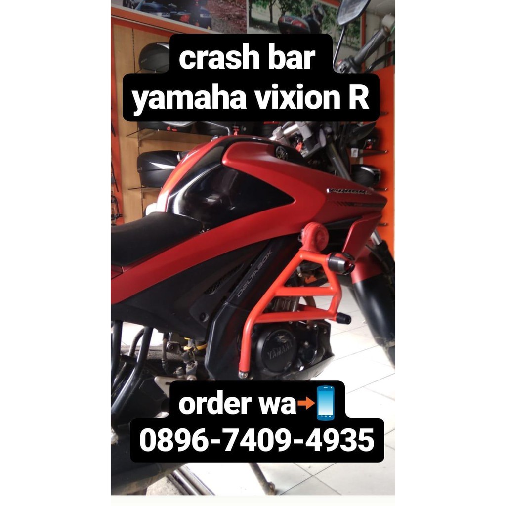 Jual Crashbar Tubular Vixion R Indonesia Shopee Indonesia