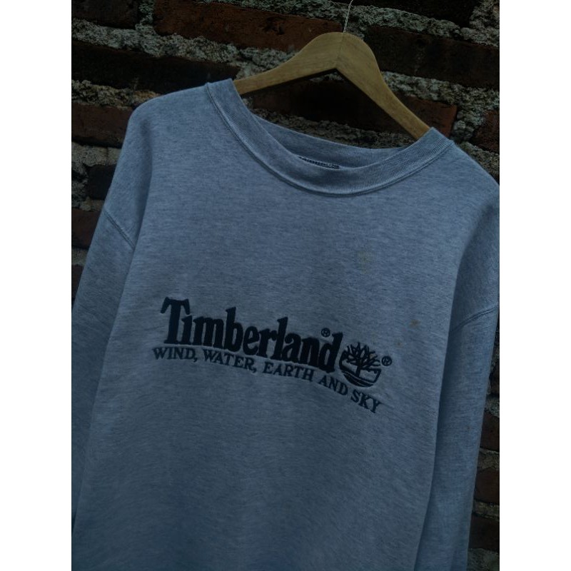 crewneck over size timberland second size L