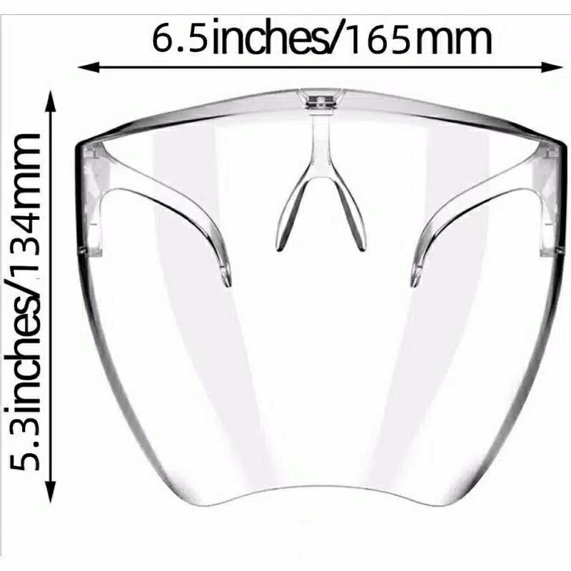 Face Shield Artis Nagita Full Face Bahan Akrilik Model artis Korea