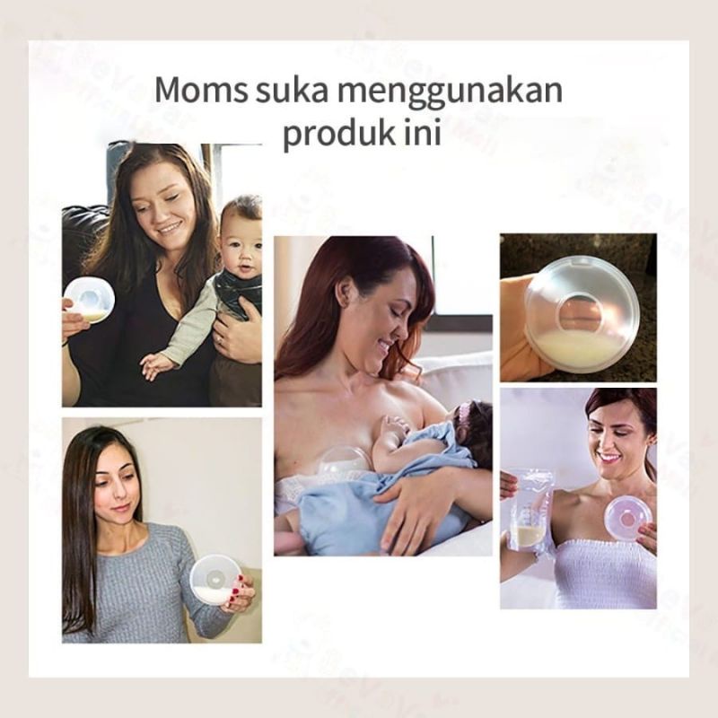 Breast pad wadah penampung asi silikon / Breast shield milk collector