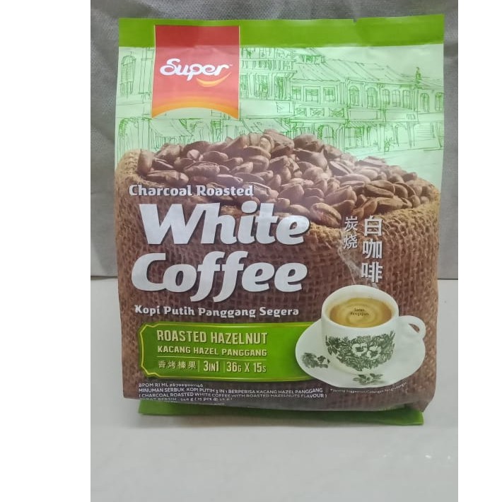 

White coffee hazelnut instant / kopi suu hazelnut