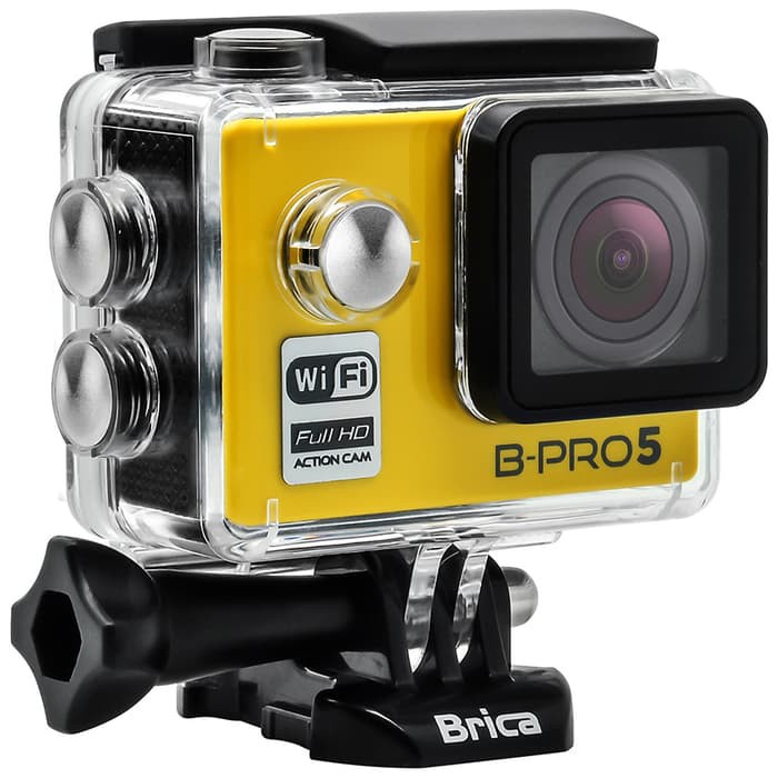 Brica B-PRO5 Alpha Edition, Action Camera WiFi - 12 MP - Kuning