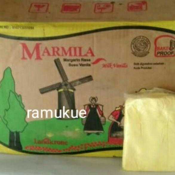 

marmila margarine susu vanilla repack 1 kg