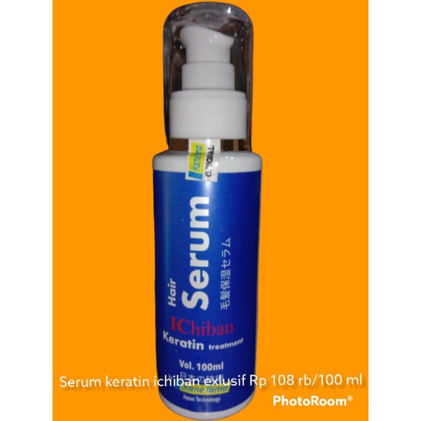 serum/vitamin keratin ichiban 100 ml by kindaitech kaneyama formula Jepang