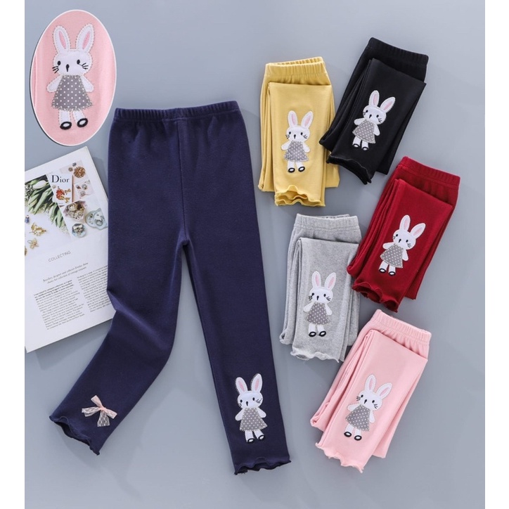 Detail Produk Legging Anak Perempuan/Legging import catton Usia 3 Bulan-5 Tahun