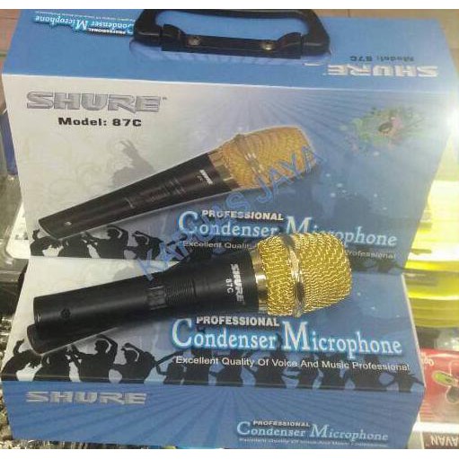 Super Mic Condenser Shure 87C Profesional Condenser Sale
