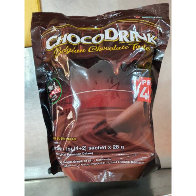 

CHOCO DRINK Belgian Chocolate Taste 168gr