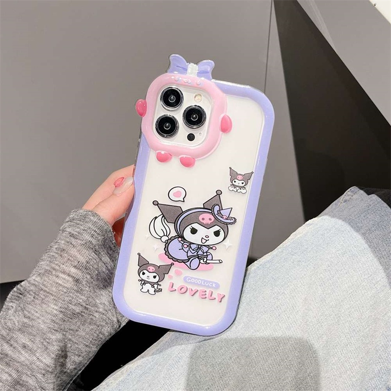 Soft Case Pelindung Lensa Glossy Bumper 3D Untuk iPhone 14 13 12 11 Pro Max X Xr Xs Max 7 8 6 6s Plus SE 2020