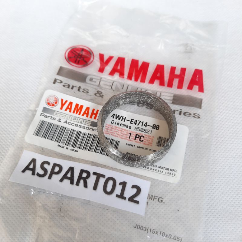 paking sambungan tengah knalpot f1zr FizR Original Yamaha