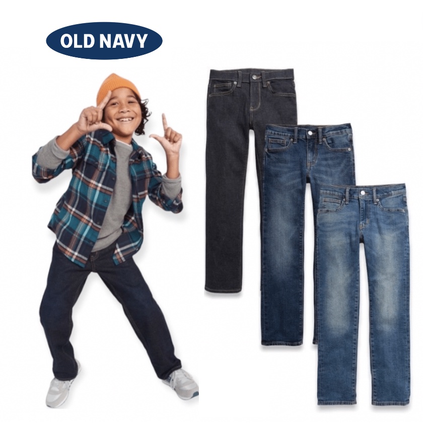 Celana Jeans Denim Anak Laki-Laki dan Perempuan Old Navy