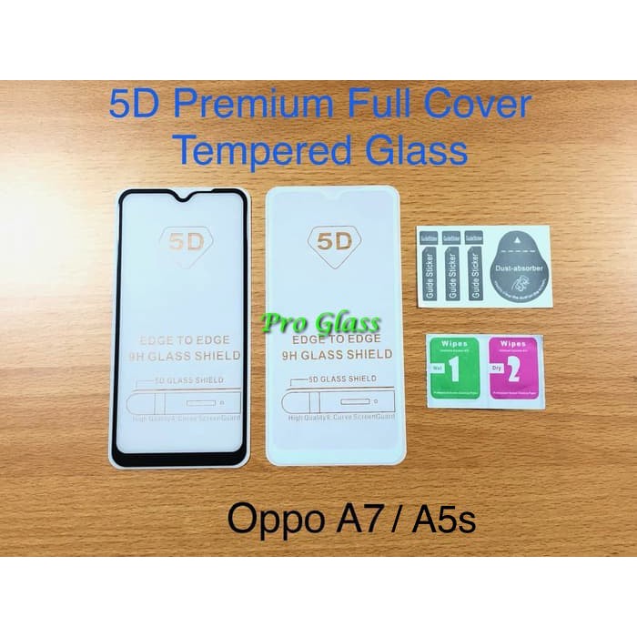 Oppo A5s 3D 4D 5D Full Cover Magic Glass Premium Tempered Glass