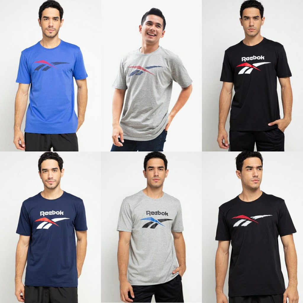 Kaos Reebok Man Vector Tee Original