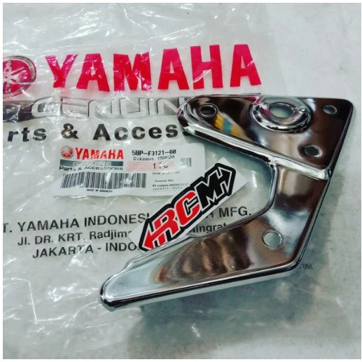 DUDUKAN KUPINGAN BREKET BRACKET LAMPU OVAL KIRI SCORPIO OLD LAMA RXKING RX KING SBLM NEW ORI YAMAHA