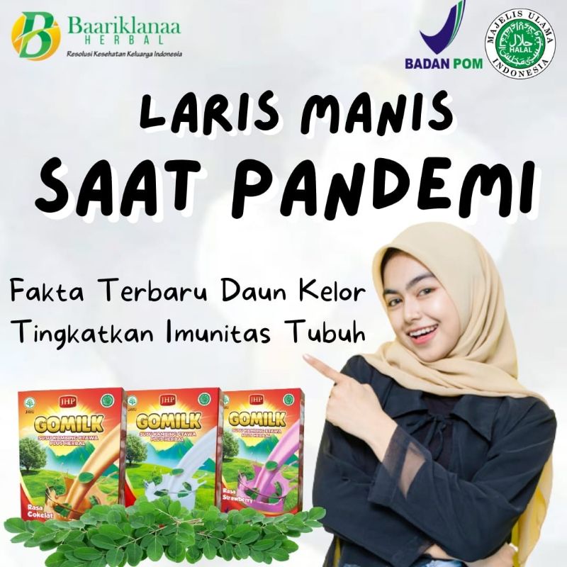 

Susu kambing etawa plus daun kelor