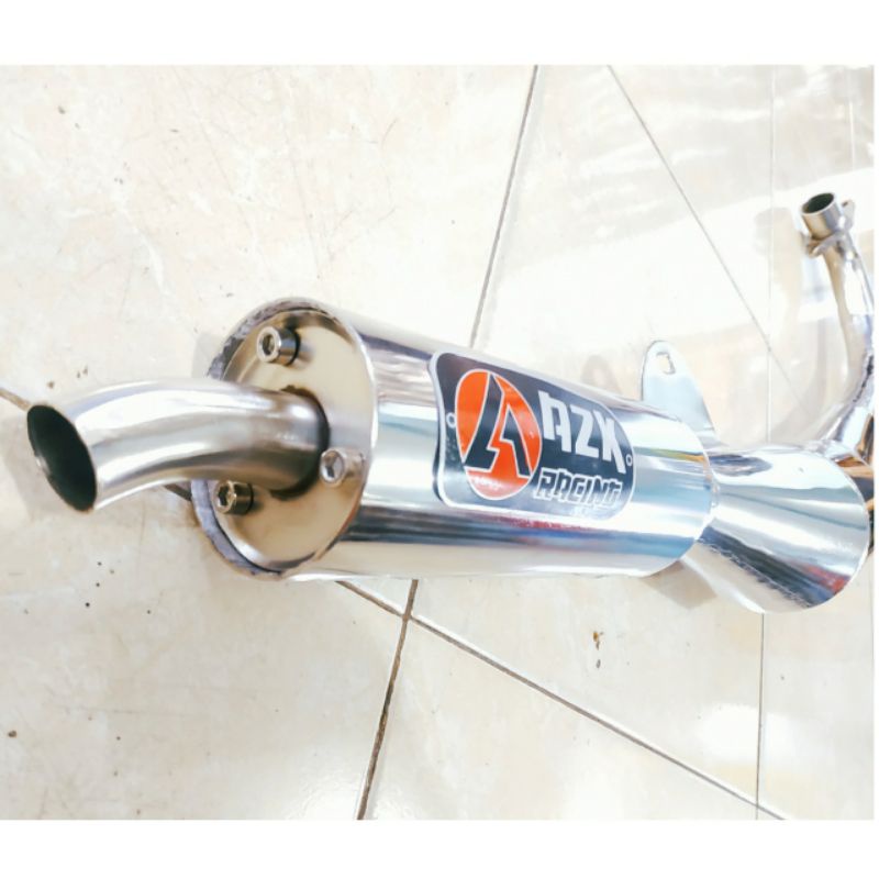 Knalpot Satria 2tak 120r 120s - Rgv 120 Rg Sport Rgx standar racing Milenium