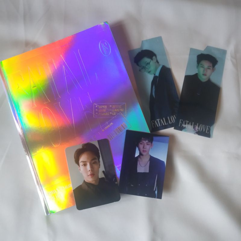 MONSTA X FATAL LOVE VER 3 PHOTOCARD, LENTI, HIDDEN MSG JOOHONEY, SHOWNU, IM