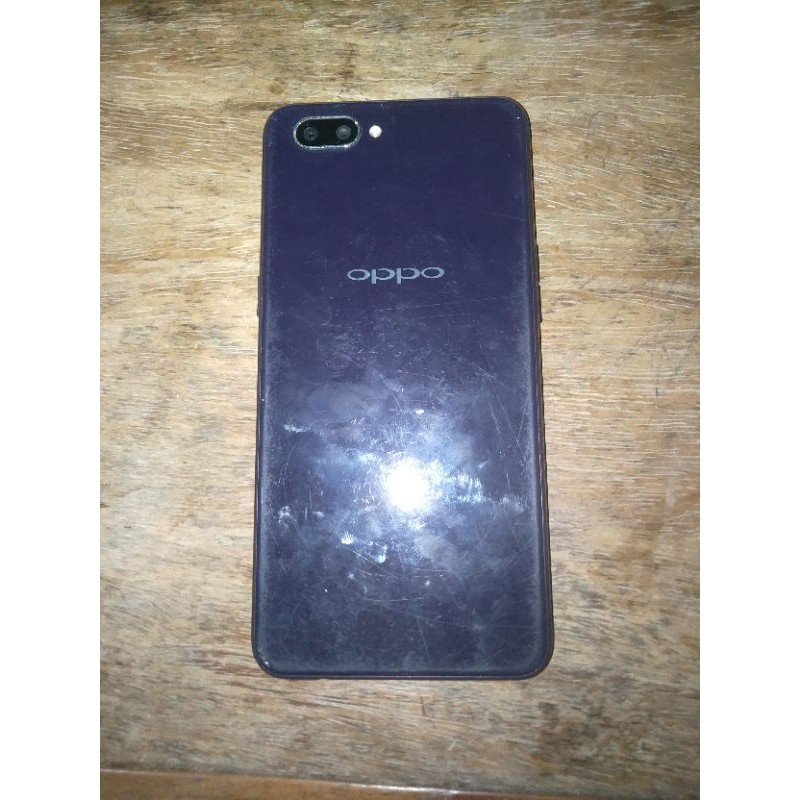 hp oppo A3S Ram 2gb/16gb second minus layar retak, touchsreen normal