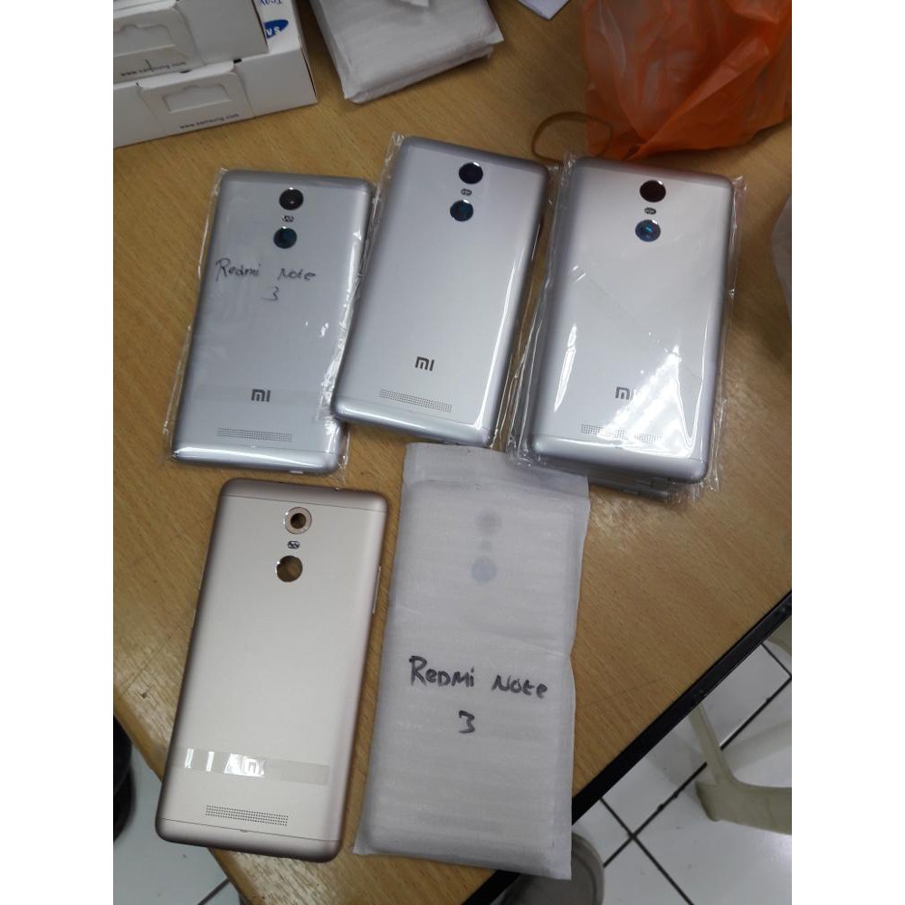 Tutup casing Hp Xiaomi redmi Note 3 Note3 Pro Backdoor Cesing Belakang Handphone Xiomi Ori Oem