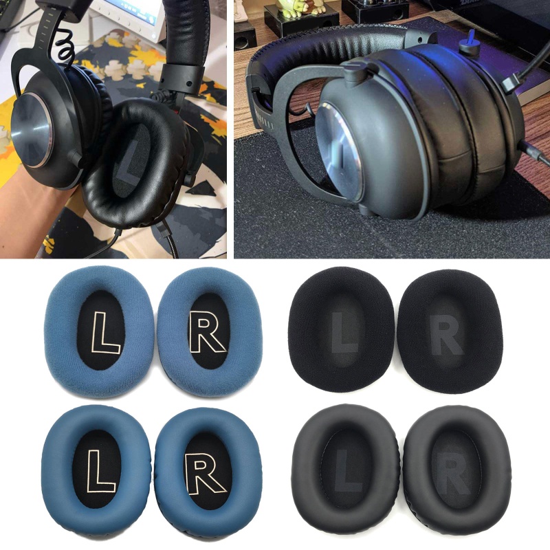 Bt Protein/Velvet Earpads Untuk GPROX Earphone Memory Foam Earcups Cushion