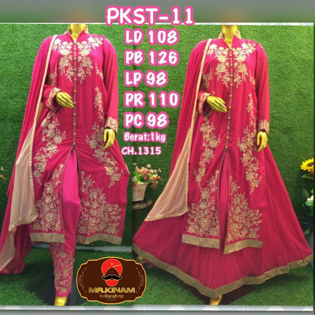 PAKISTANI DRESS [PKST-1112 | BAJU INDIA | SETELAN INDIA | SALWAR KAMEEZ