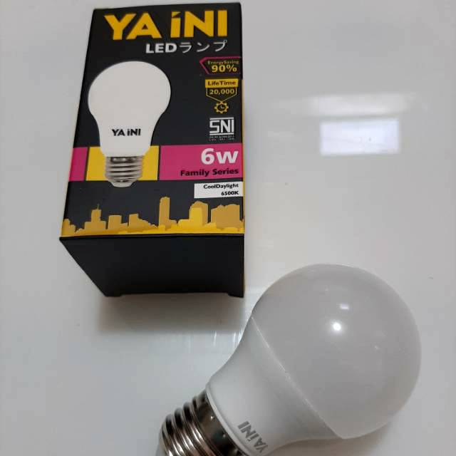 Lampu LED YAINI Hemat Energi Bergaransi - 6Watt