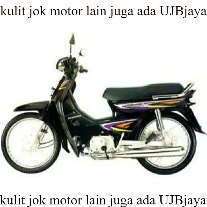 Kulit Jok Motor  Astrea Legenda Standar / Bahan Ori Sarung Jok Motor  Astrea Legenda A5