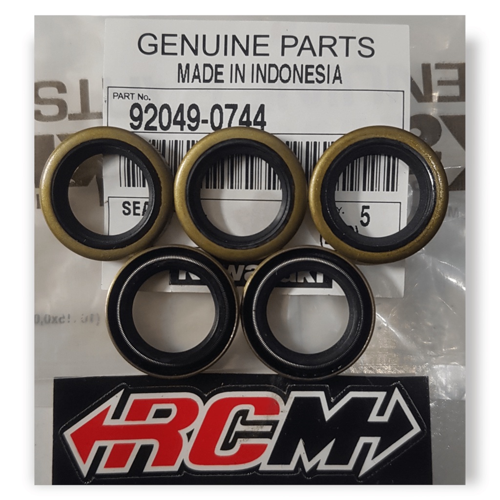 PERBIJI KARET SEAL SIL KICK STATER PEDAL SLAH SELAH ENGKOL NINJA 150 R 150R SS RR ORI ROIGINAL KAWASAKI KGP ASLI 92049-0744