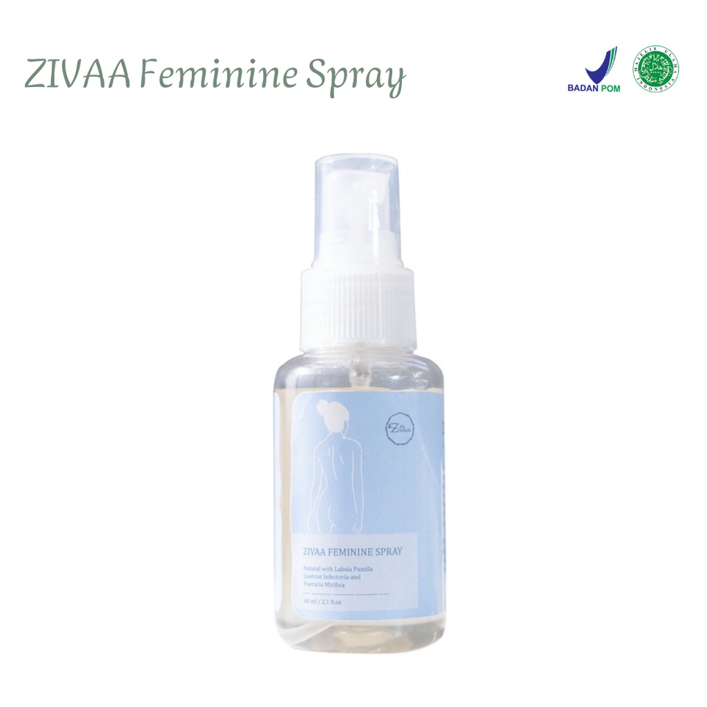 ZIVAA Feminine Spray Premium Parfum Kewanitaan Pengharum Miss V