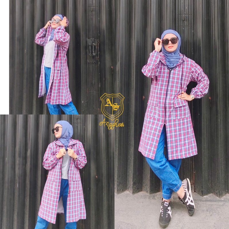 long jaket parasut import
