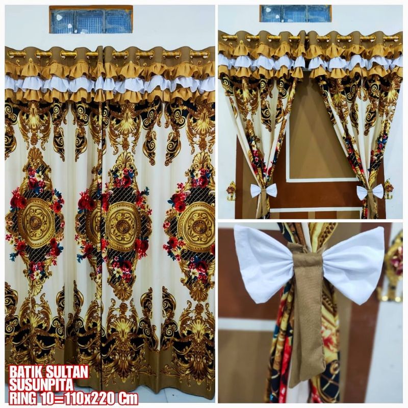 Gorden Susunpita | Gorden Minimalis | Gorden Jendala Dan Pintu | Horden Rumbai