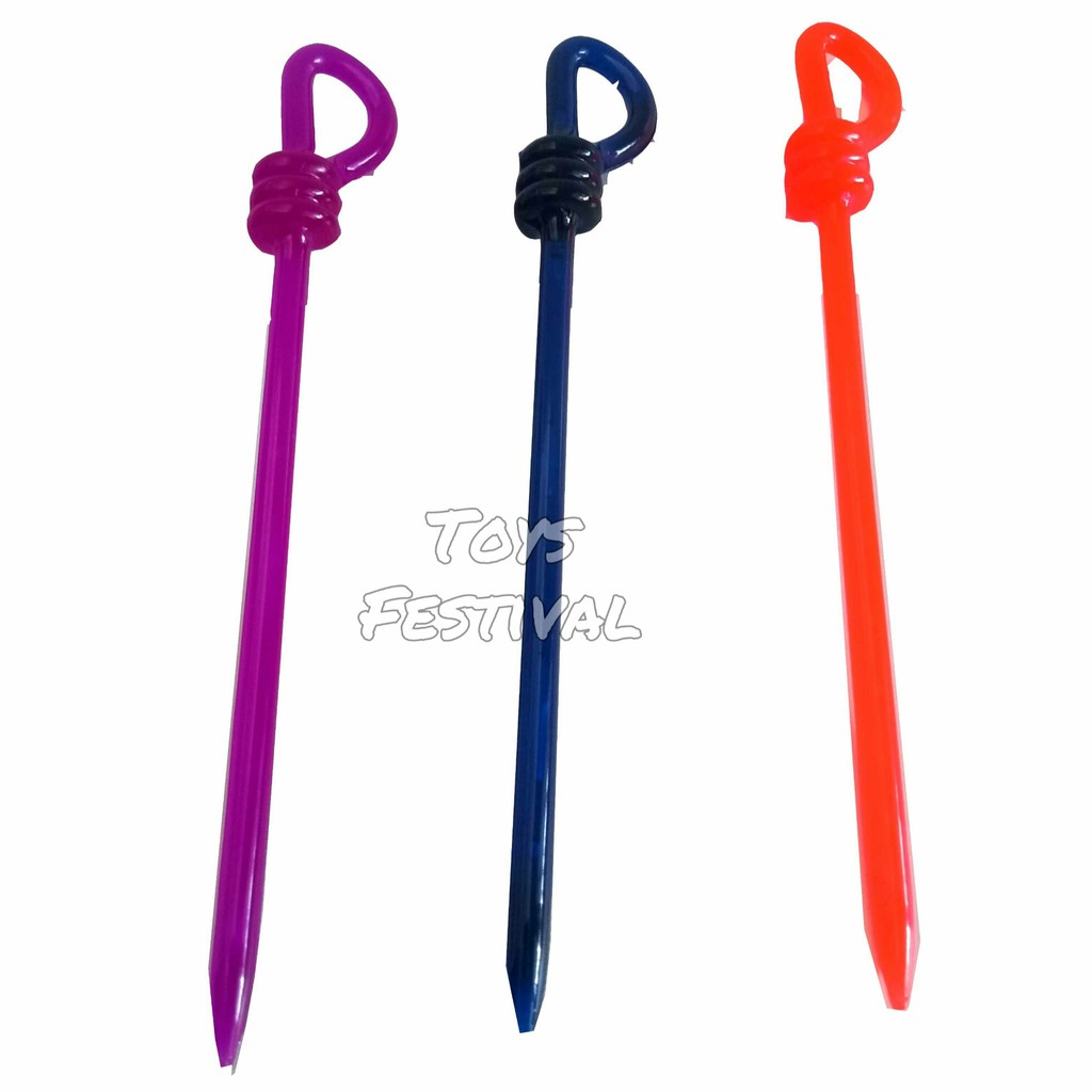 3 pcs Kalam Tuding Penunjuk Ngaji atau Tusuk Konde ikat rambut fancy multiwarna