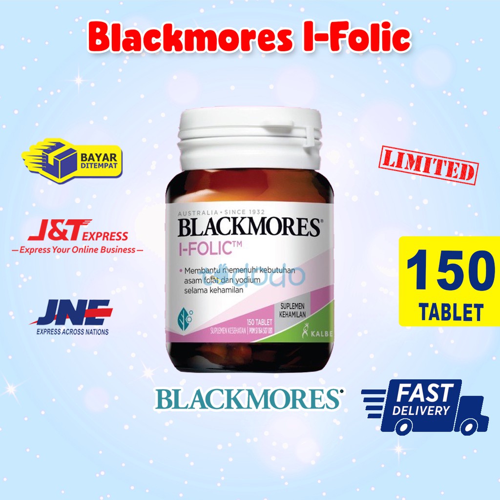 Blackmores I-Folic 150 - Nutrisi Persiapan Kehamilan