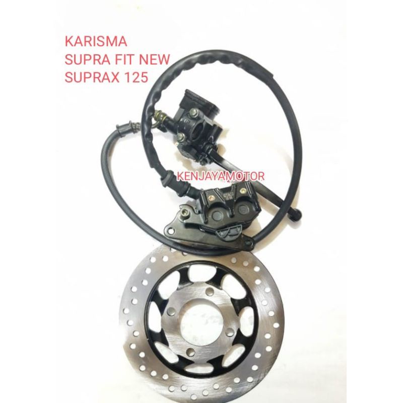 KALIPER CAKRAM KOMPLIT BAGIAN DEPAN KARISMA SUPRA X 125 SUPRA FIT NEW HIGH QUALITY