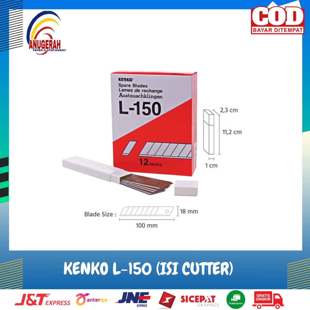 

ISI CUTTER KENKO L-150 (PCS)